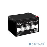 [батареи] Exegate EX282965RUS Exegate EX282965RUS Аккумуляторная батарея ExeGate HR 12-7.2 (12V 7.2Ah), клеммы F2