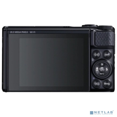 [Цифровая фотокамера] Canon PowerShot SX740HS черный {21.1Mpix Zoom40x 3" 4K SDXC/SD/SDHC CMOS 1x2.3 IS opt 1minF turLCD 10fr/s 30fr/s HDMI/WiFi/NB-13L}