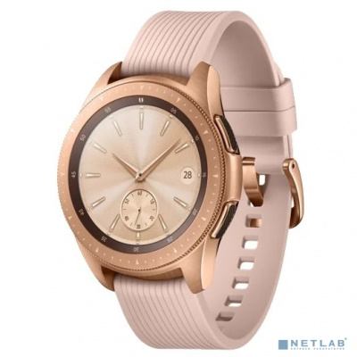 [Умные часы] SAMSUNG Galaxy Watch, 42мм, 1.2", розовое золото / розовое золото [SM-R810NZDASER]