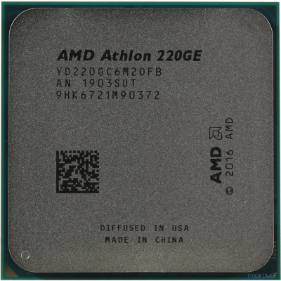 [Процессор] CPU AMD Athlon 220GE OEM {3.4GHz/100MHz/Radeon Vega 3}