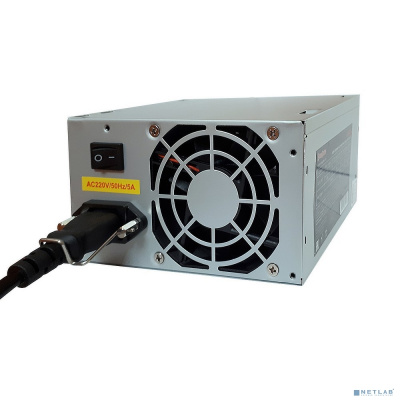 [Блоки питания] Exegate EX219457RUS-S Блок питания CP500, ATX, SC, 8cm fan, 24p+4p, 3*SATA, 2*IDE, FDD + кабель 220V с защитой от выдергивания