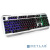 [Клавиатуры, мыши] Гарнизон Клавиатура игровая GK-500G, металл, подсветка, USB, черный/серый, антифантомные клавиши