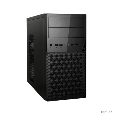 [Корпуса] Exegate EX284031RUS Корпус Minitower BA-203U Black, mATX, <AA500, 80mm>, 2*USB+1*USB3.0, Audio