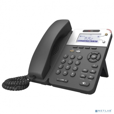 [VoIP-телефон] QTECH QVP-200P VoIP телефон, 2 линии SIP, 33 клавиши, ЖК дисплей с подсветкой “132*64”, 2 порта Ethernet RJ-45 LAN/PC, поддержка PoE (без блока питания в комплекте)
