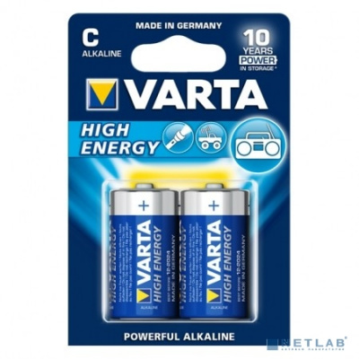 [Батарейки] VARTA LR14/2BL HIGH ENERGY 4914