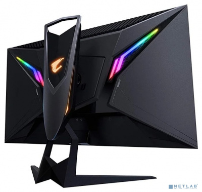 [Монитор] Gigabyte 27" AORUS AD27QD-EK  черный {AAS-IPS W-LED 2560x1440 144Hz 1ms 350cd/420cd 1000:1 10bit(8bit+FRC) HDR400 2x HDMI2.0 DisplayPort AudioOut USB-hub VESA }