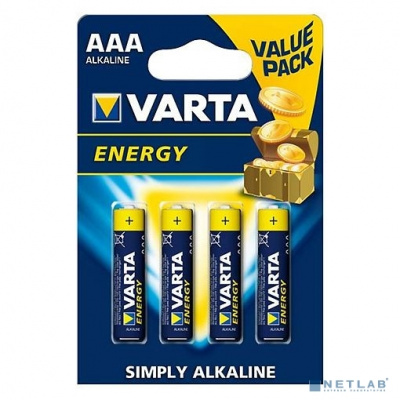 [Батарейка] VARTA LR03/4BL ENERGY 4103